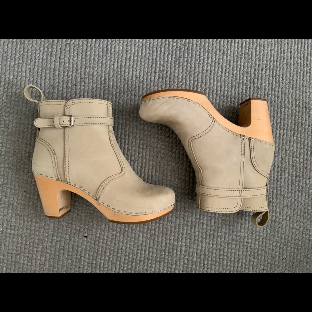 Swedish hasbeen toeffel boots sz39